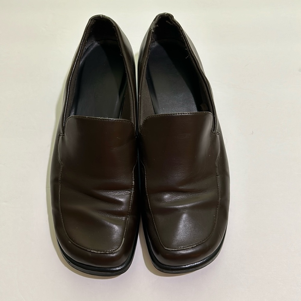 Vintage faded glory women’s brown shoes, size 8.5 fair condition from the 90’s - Picture 2 of 4